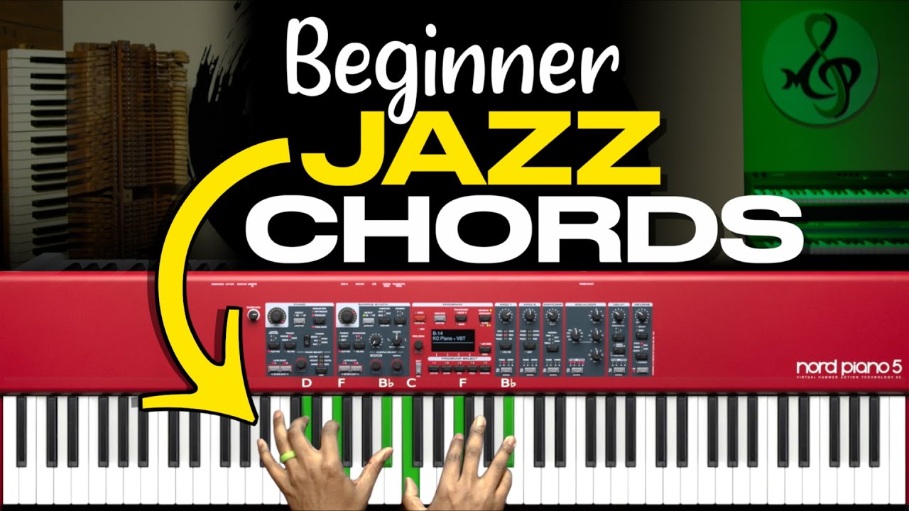 How to Play INSTANT Jazz Chords from Scales for Beginners! - YouTube