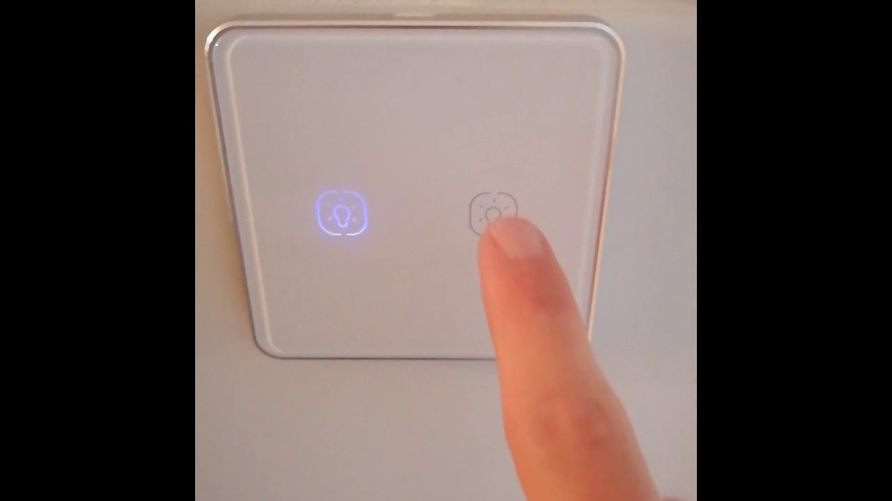 Test de l'interrupteur connecté encastrable zigbee sans