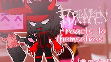 Forsaken reacts to themselves, funny memes, ships, edits // Forsaken Roblox // Gacha reaction