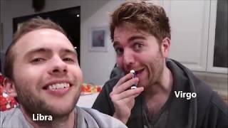 Shane Dawson and Friends as Zodiac Signs