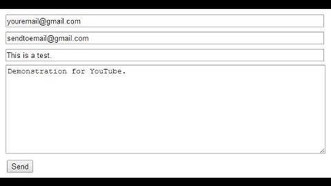 C# .Net Tutorial - How to Send E-mail with ASP.NET (tutorial Good for Beginners)