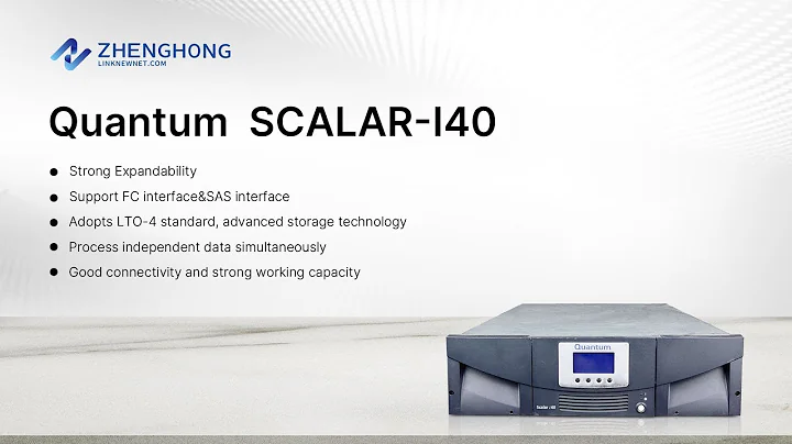 Quantum Entry level Tape Library，SCALAR-I40