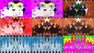 9 logoduel klasky csupo's are playing at once but its a remake version