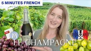 Le champagne - Champagne | 5 Minutes Slow French with Subtitles