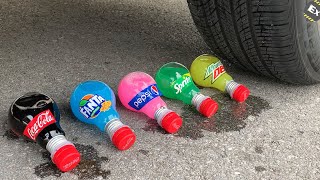 Experiment: Balloons of Fanta, Pepsi, Sprite, Mtn Dew, Sodas, Coca-Cola vs Mentos | Test Ex