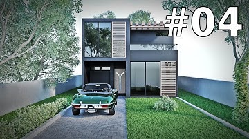 3dsmax Exterior Interior Modeling Lighting Rendering Tutorial part 04