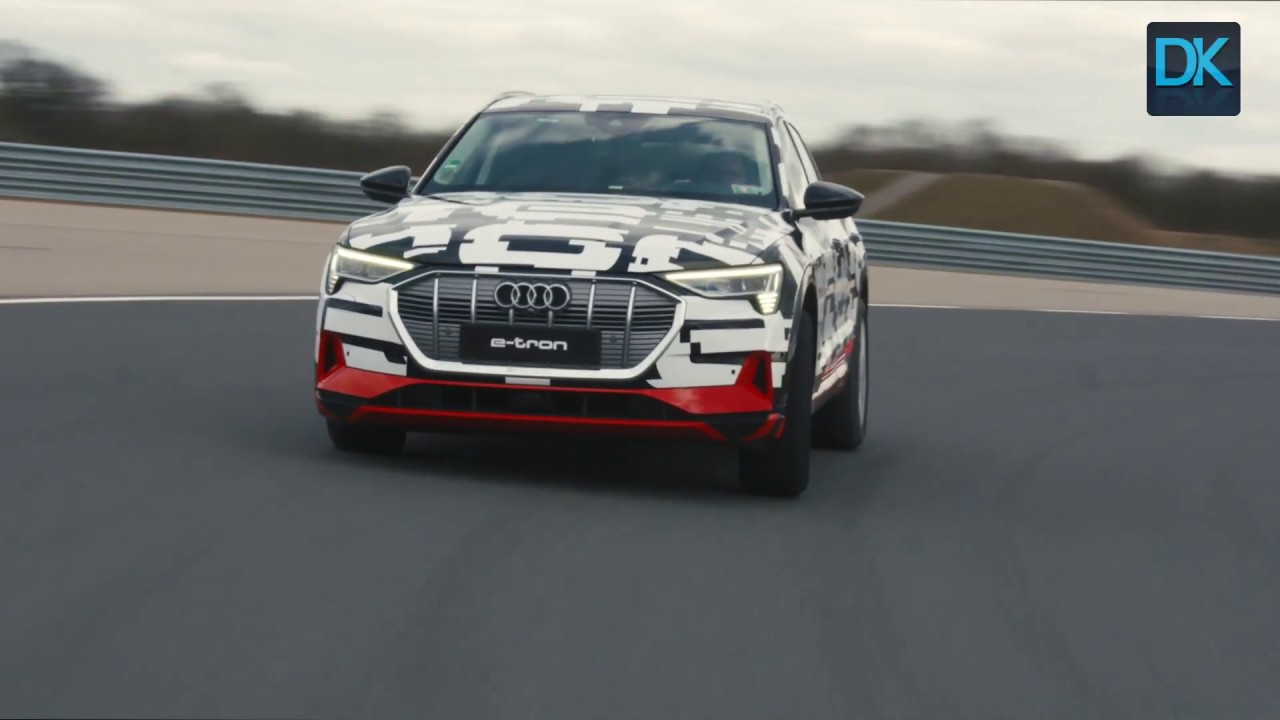 Video till Audis elbil e-tron presenteras i S-version