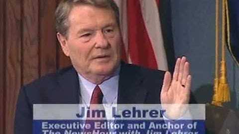 The Kalb Report -- A Conversation with Jim Lehrer