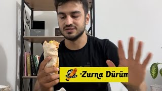 Bi̇raz Yemek 38 Zurna Dürüm Mukbang