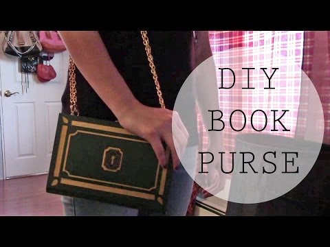 DIY Book Purse/Clutch/Secret Storage