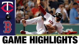 Twins vs. Red Sox Game Highlights (8/26/21) | MLB Highlights