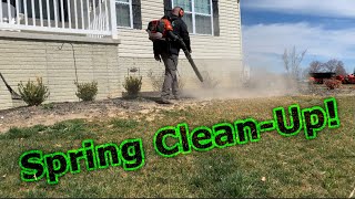 How to Complete A Spring Clean-Up and Prep for Mulch! [3 Easy Steps!] by Progressive Lawn Sam 536 views 3 years ago 8 minutes, 18 seconds