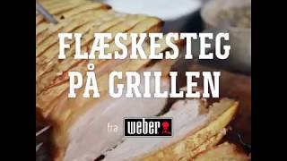 Åben bund tung Weber Q3200 gasgrill med stander og tilbehør - 57012369