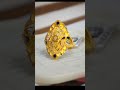 New design gold plated Ladies Rings design #gold #goldaccessories