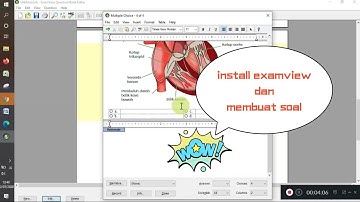 Instal Examview  | membuat soal dengan examview