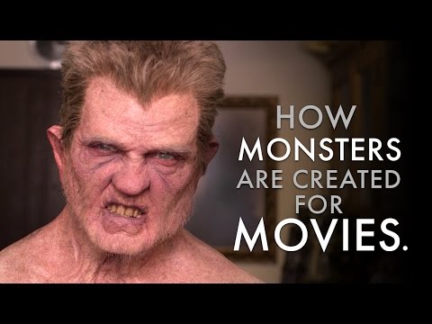 Maquillaje de efectos especiales: cómo se hacen los monstruos de películas