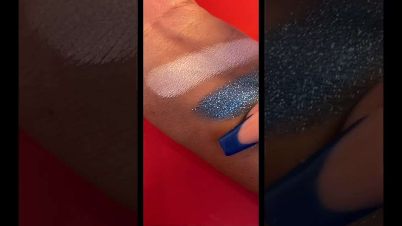 Stunning eyeshadow palette swatches