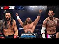 WWE 2K25: CM PUNK vs ROMAN REIGNS vs SETH ROLLINS | TRIPLE THREAT 🔥