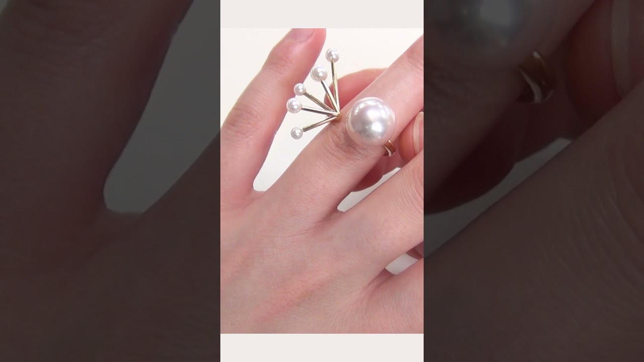 あこやベビーパールリング 2-3mm SV アコヤベビーパール リング 通販 - ディノス