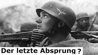 Fallschirmjäger in der Ardennenoffensive - Unternehmen Stößer