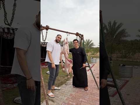 طريقة عمل احلى خروف مندي مع عظميتو ومرحبتين ومرحبا  لحم اكلات