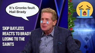 Skip Bayless Reacts To Brady's Loss \& Shutout To The Saints