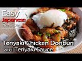 How to make teriyaki chicken donburi  teriyaki saucerecipe 