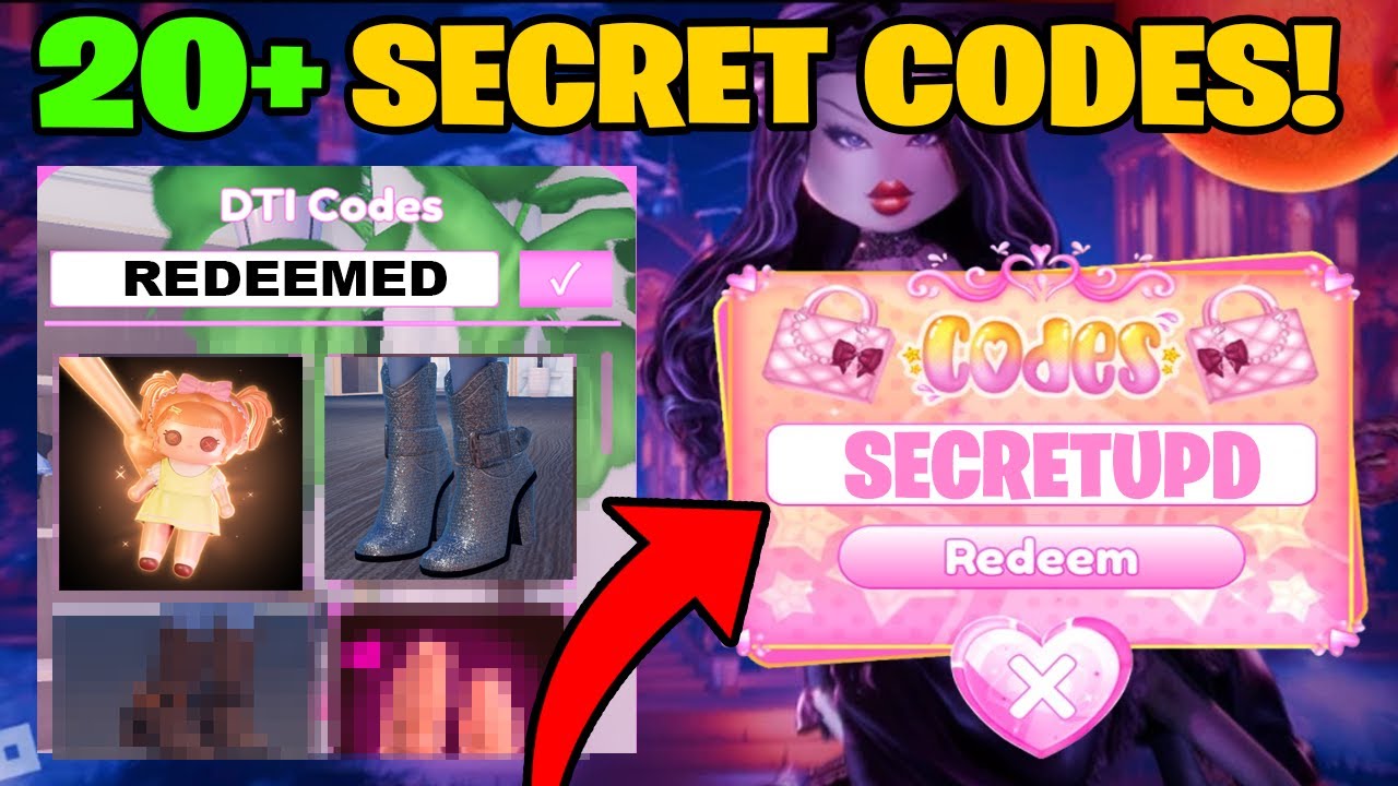 *NEW* ALL CODES IN THE DRESS TO IMPRESS UPDATE FOR FREE ITEMS | FREE ...