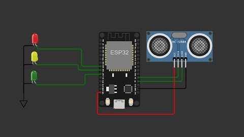 Project Monitoring Lever Air Menggunakan sensor ultrasonic berbasis blynk dengan simulasi wokwi