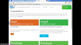 Read & Write for Google - How to install the extension Profile