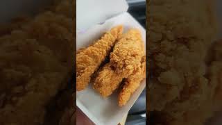 It&#39;s her first time trying chicken 🐔 strip for Mcdonald 🐔🐔🐔#foodie