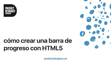 Cómo crear una barra de progreso con HTML5