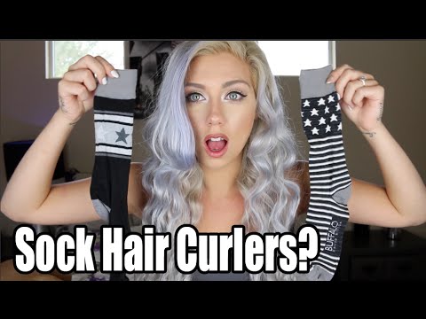 Beauty Hacks: Hack or Wack? No Heat Sock Hair Curls | NICOLE SKYES