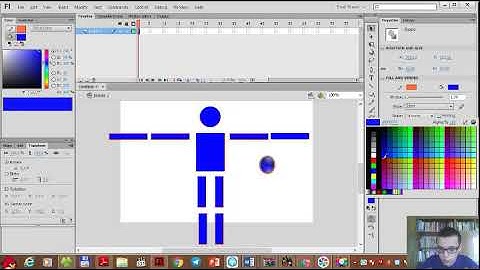 How to use Bone tool effectively in Adobe Flash CS6/Adobe Flash CS6 dasturida elementar animatsiya