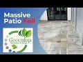 Massive Garden Patio Fail In London