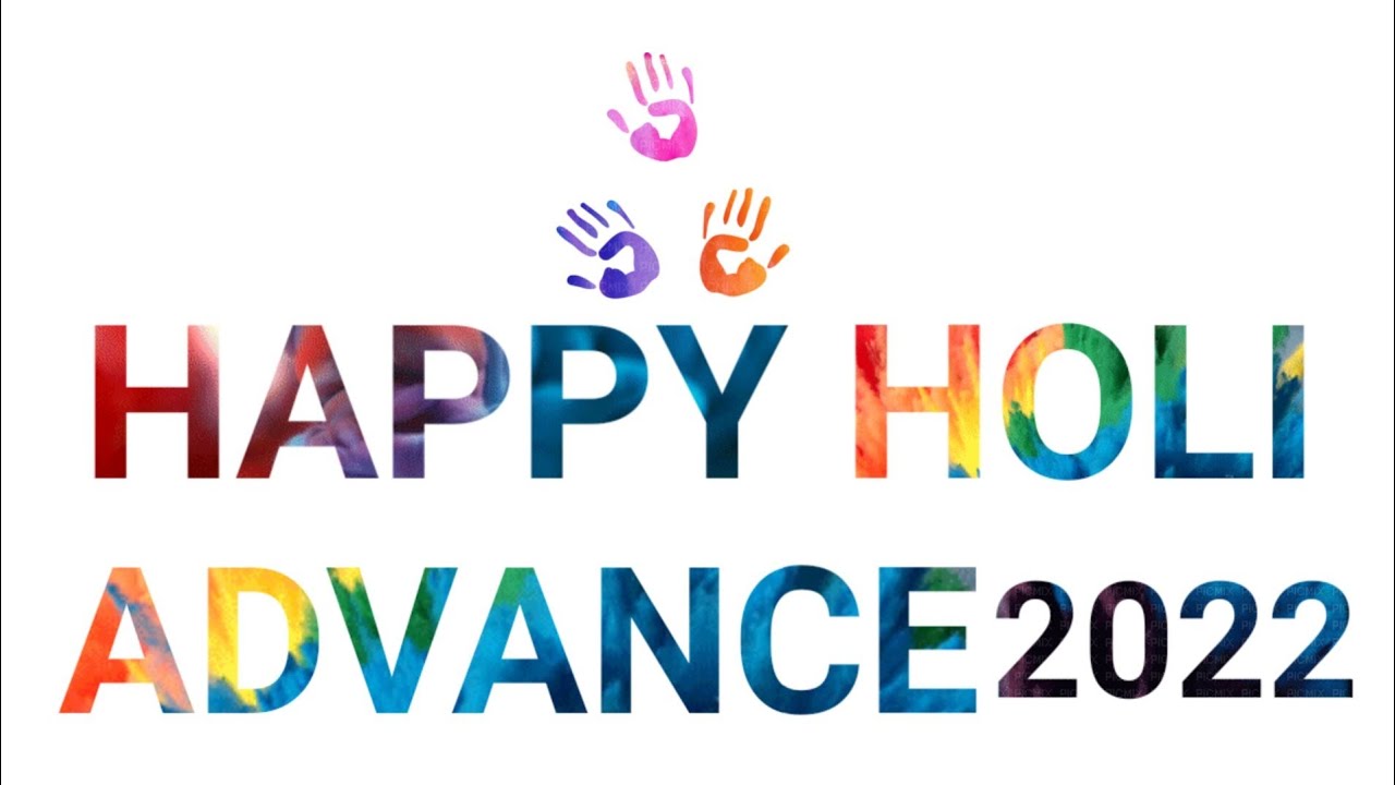 Happy Holi Name Art Video Editing New 2022 