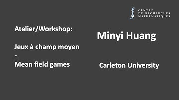 Minyi Huang: Mean field Stackelberg games and time consistent strategies