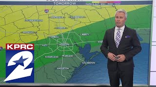 Severe Weather Alert: Spotty Showers and Storms Expected in Houston This Week
