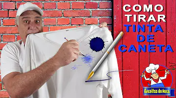 Como tirar tinta de caneta de móveis brancos?