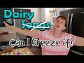 Freeze It Before It Goes Bad | Can I freeze Dairy Products? - with bad singing