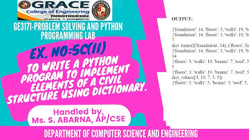 GRACE COE-CSE-GE3171-Problem Solving and Python Programming Laboratory-Ex5c(ii)