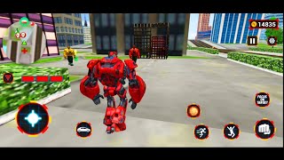Grand Robot Car Transform 3D Games: Android Gameplay #12 screenshot 2