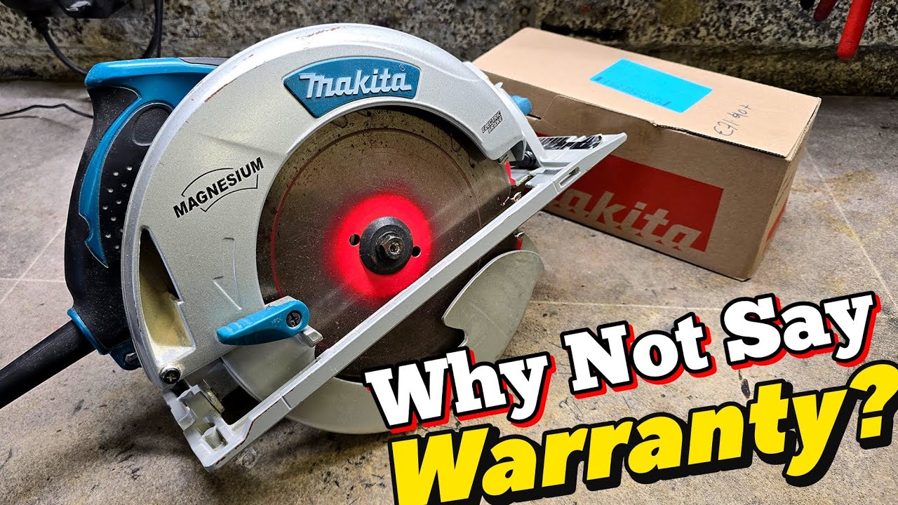 Always tell the repair man if it's a Warranty repair. Makita