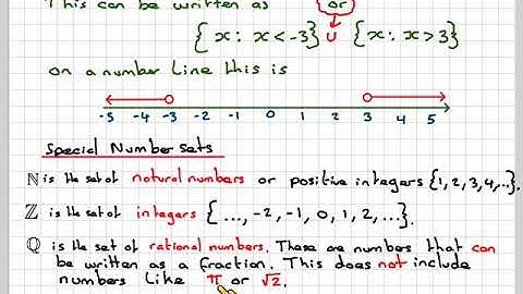 Set builder notation introduction