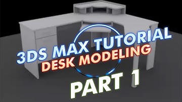 3DS Max Desk Modeling Tutorial Part 1