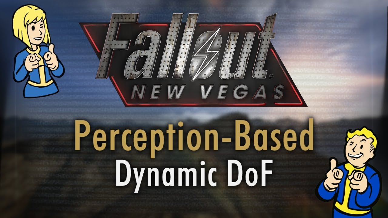 Perception-Based Dynamic DoF: Un mod que cambia tu visión | Fallout ...