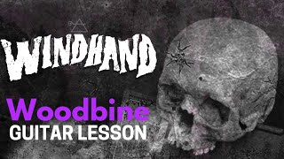 windhand guitar lesson - woodbine - c standard tuning
