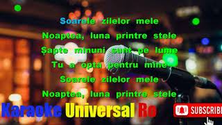 Nicolae Guță și Beni Mondialu -7 Minuni sunt pe lume Karaoke Universal Ro