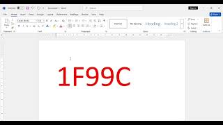. How to Make a Parrot Symbol in MS Word | Python Code Tutorial |   #hacks  #shorts #treanding ✔