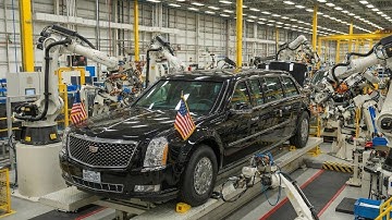 Inside “The Beast” Factory: Building the U.S. President’s Armored Car (Full Process)
